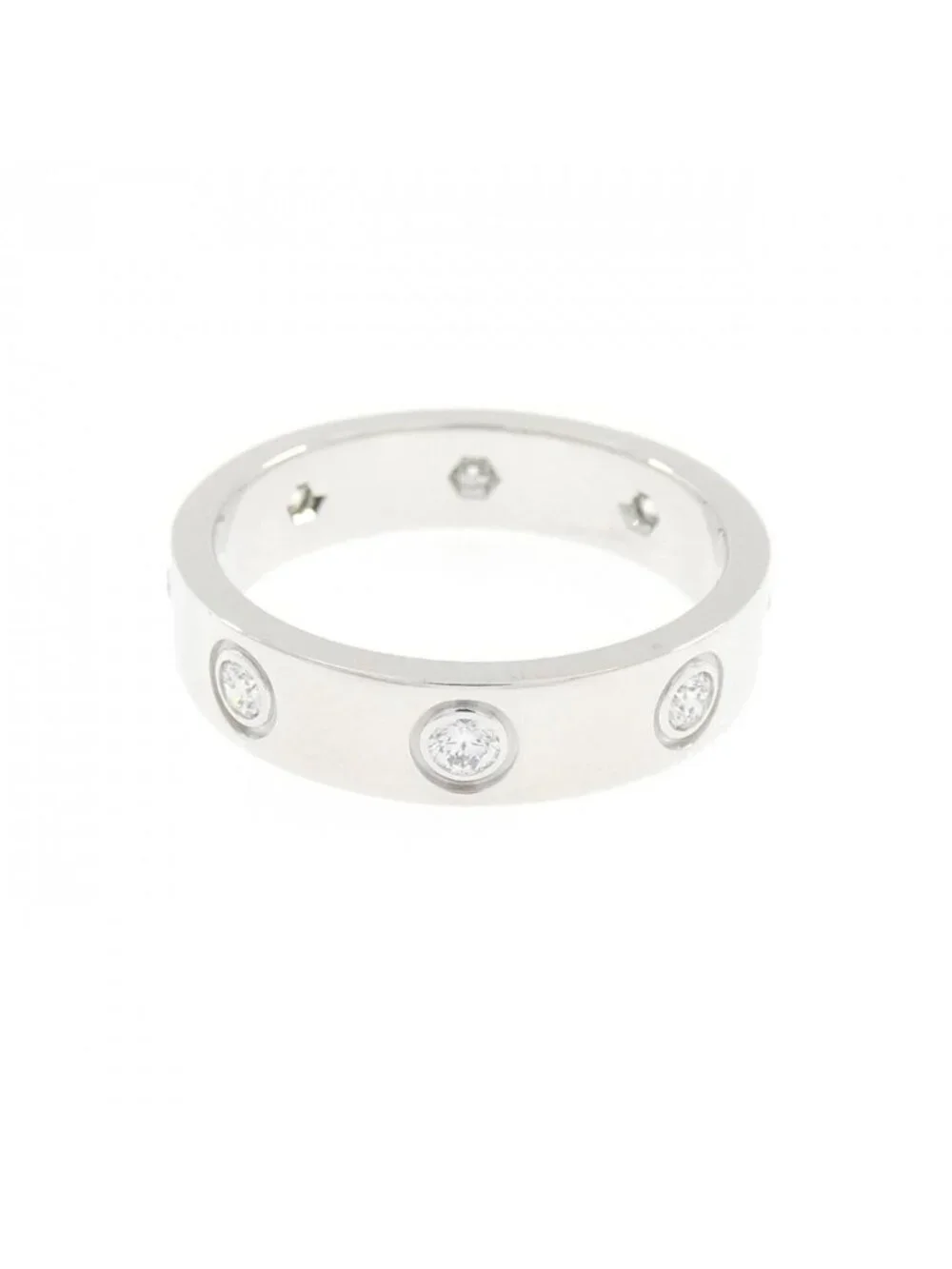 Cartier Mini Love Full Diamond Ring